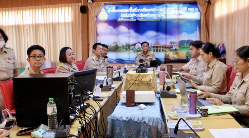 การประชุมเชิงปฏิบัติการโครงการพัฒนาและส่งเสริมการจัดการเรียนรู้ทุกที่ทุกเวลา Anywhere Anytime ด้วยเทคโนโลยีดิจิทัล
