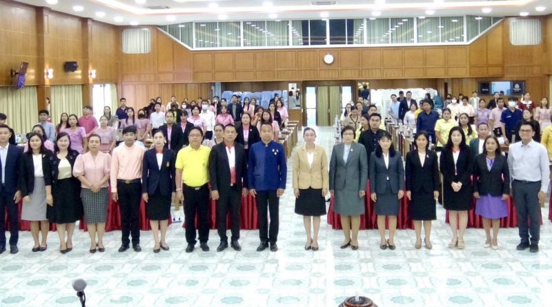 สพป.พบ.2 ร่วมพิธีเปิดการอบรมการขยายผลการพัฒนาสมรรถนะการใช้ปัญญา